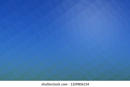 Dark Black vector polygon abstract pattern. Geometric illustration in Origami style with gradient.  The polygonal design can be used for your web site.