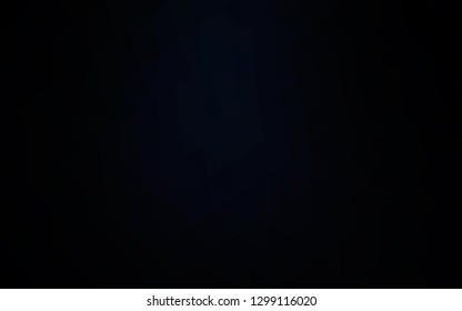 Dark Black vector polygon abstract background. Colorful abstract illustration with gradient. Polygonal design for your web site.