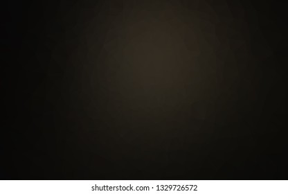Dark Black vector polygon abstract background. Brand new colorful illustration in with gradient. Completely new template for your business design.