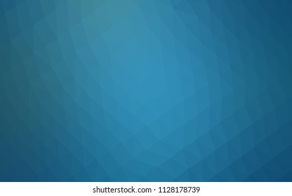 Dark Black vector polygonal background. Creative geometric illustration in Origami style with gradient. A new texture for your design.