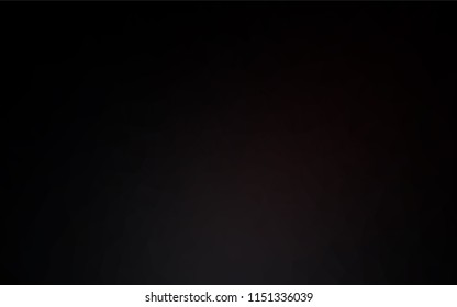Dark Black vector polygonal background. Shining colored illustration in a Brand new style. Triangular pattern for your business design.