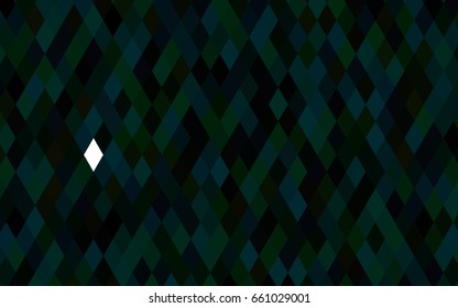 Dark Black vector polygonal background. Geometric illustration in Origami style with gradient.  The polygonal design can be used for your web site.