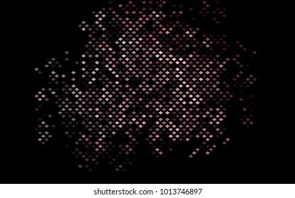 Dark Black vector polygonal illustration consisting of rectangles. Rectangular design for your business. Creative geometric background in origami style with gradient.
