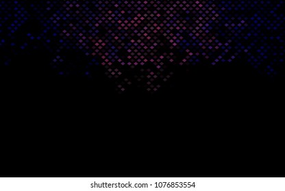 Dark Black vector polygonal illustration, which consist of rectangles. Rectangular pattern for your business design. Geometric background in Origami style with gradient. 