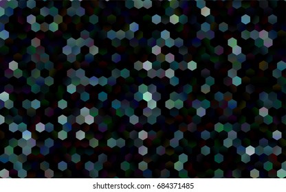 Dark Black vector polygonal illustration, which consist of hexagons. Hexagonal pattern for your business design. Geometric background in Origami style with gradient. Dark Black vector polygonal illustration, which consist of hexagons. Hexagonal pattern for your business design. Geometric background in Origami style with gradient.