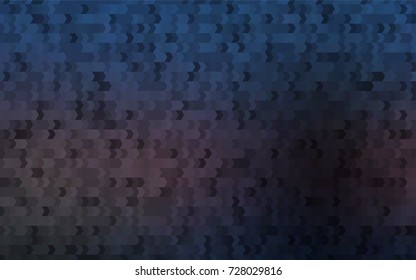Dark Black vector polygonal illustration, which consist of rectangles. Rectangular pattern for your business design. Geometric background in Origami style with gradient. 