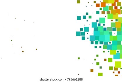 Dark Black vector polygonal illustration consisting of rectangles. Rectangular design for your business. Creative geometric background in origami style with gradient.