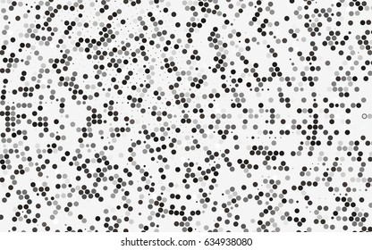 Dark Black vector red pattern of geometric circles, shapes. Colorful mosaic banner. Geometric background with colored disks.