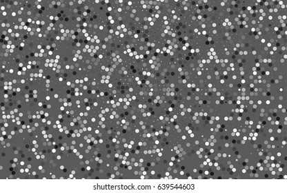 Dark Black vector red pattern of geometric circles, shapes. Colorful mosaic banner. Geometric background with colored disks.
