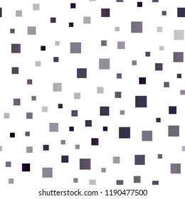 Dark Black vector seamless backdrop with rectangles, squares. Rectangles on abstract background with colorful gradient. Pattern for commercials.