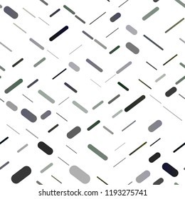 Dark Black vector seamless background with straight lines. Lines on blurred abstract background with gradient. Best design for your ad, poster, banner.