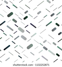 Dark Black vector seamless cover with long lines. Blurred decorative design in simple style with lines. The pattern can be used for busines ad, booklets, leaflets