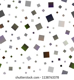 Dark Black vector seamless cover in polygonal style. Beautiful illustration with rectangles and squares. Best design for your ad, poster, banner.