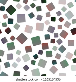 Dark Black vector seamless cover in polygonal style. Illustration with set of colorful rectangles. Best design for your ad, poster, banner.