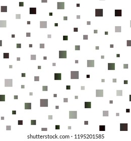 Dark Black vector seamless cover in polygonal style. Modern abstract illustration with colorful rectangles. Smart design for your business advert.