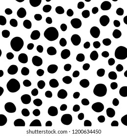 Dark Black vector seamless cover with circles. Modern abstract illustration with colorful water drops. Template for business cards, websites.