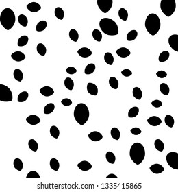 Dark Black vector seamless cover with circles. Modern abstract illustration with colorful water drops. Pattern for trendy fabric, wallpapers. 