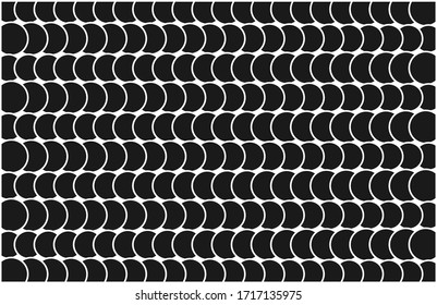 Dark Black vector seamless cover with circles. Modern abstract illustration with colorful water drops. Pattern for trendy fabric, wallpapers.