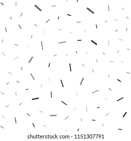 Dark Black vector seamless layout with flat lines. Glitter abstract illustration with colored sticks. The pattern can be used for websites.