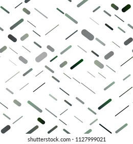 Dark Black vector seamless pattern with narrow lines. Glitter abstract illustration with colored sticks. Best design for your ad, poster, banner.