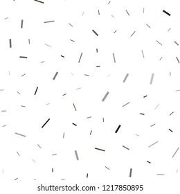 Dark Black vector seamless pattern with narrow lines. Glitter abstract illustration with colored sticks. The pattern can be used as ads, poster, banner for commercial.