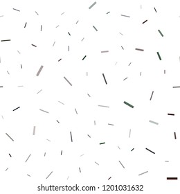 Dark Black vector seamless template with repeated sticks. Blurred decorative design in simple style with lines. The pattern can be used as ads, poster, banner for commercial.