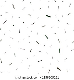 Dark Black vector seamless texture with colored lines. Glitter abstract illustration with colored sticks. The template can be used as a background.