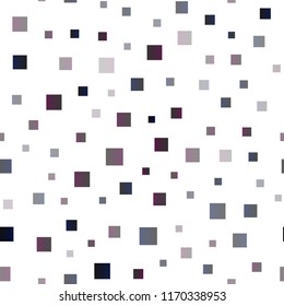 Dark Black vector seamless texture in rectangular style. Glitter abstract illustration with rectangular shapes. Pattern can be used for websites.