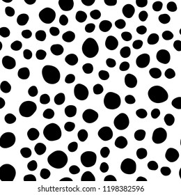Dark Black vector seamless texture with disks. Illustration with set of shining colorful abstract circles. Trendy design for wallpaper, fabric makers.
