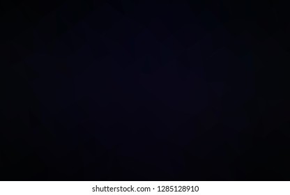 Dark Black vector shining triangular pattern. Triangular geometric sample with gradient.  Elegant pattern for a brand book.