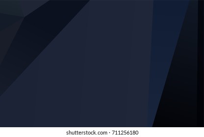 Dark Black vector shining triangular background. An elegant bright illustration with gradient. The polygonal design can be used for your web site.