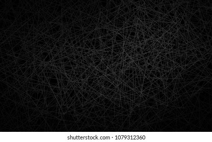 Dark Black vector of small triangles on white background. Illustration of abstract texture of triangles. Pattern design for banner, poster, cover.