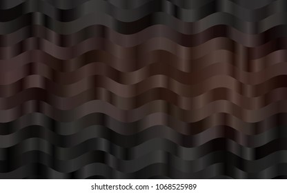 Dark Black vector template with bubble shapes. A sample with blurred bubble shapes. The elegant pattern for brand book.