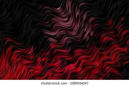 Dark Black vector template with bubble shapes. Shining illustration, which consist of blurred lines, circles. Marble style for your business design.
