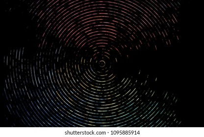 Dark Black vector template with bubble shapes. Creative geometric illustration in marble style with gradient. The elegant pattern for brand book.