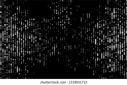 Dark Black vector  template with circles. Illustration with set of shining colorful abstract circles. Completely new template for your brand book.