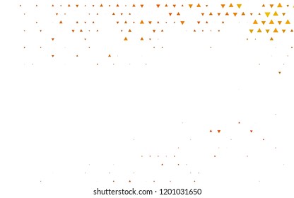 Dark Black vector template with crystals, triangles. Modern abstract illustration with colorful triangles. Pattern for busines ad, booklets, leaflets