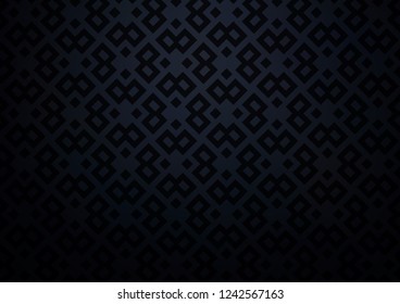 Dark Black vector template with crystals, rectangles. Rectangles on abstract background with colorful gradient. Pattern for commercials.