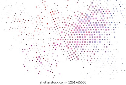 Dark Black vector template with crystals, rectangles. Illustration with set of colorful rectangles. Pattern can be used for websites.