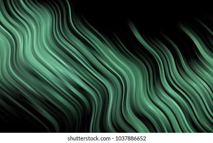 Dark Black vector template with lava shapes. Shining crooked illustration in marble style. A completely new marble design for your business.