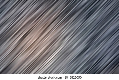 Dark Black vector template with lava shapes. An elegant bright illustration with gradient. New composition for your brand book.