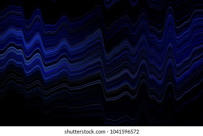 Dark Black vector template with liquid shapes. Geometric illustration in marble style with gradient.  Textured wave pattern for backgrounds.