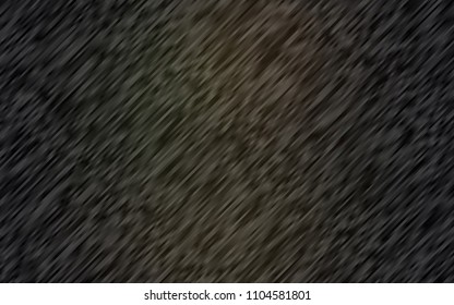 Dark Black vector template with repeated sticks. Shining colored illustration with narrow lines. Smart design for your business advert.