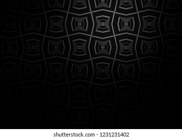 Dark Black vector template with repeated sticks. Glitter abstract illustration with colored sticks. Smart design for your business advert.