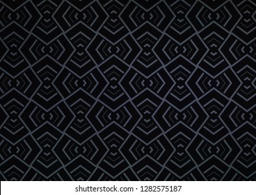 Dark Black vector template with repeated sticks. Lines on blurred abstract background with gradient. Backdrop for TV commercials.