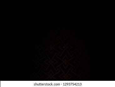 Dark Black vector template with repeated sticks. Glitter abstract illustration with colored sticks. Smart design for your business advert.