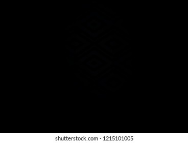 Dark Black vector template with sticks, squares. Modern geometric abstract illustration with lines, squares. Pattern for business booklets, leaflets.