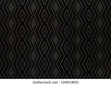 Dark Black vector template with sticks, squares. Colorful decorative design in simple style with lines, rhombuses. Backdrop for TV commercials.