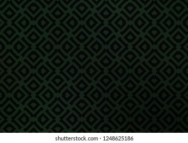 Dark Black vector template with sticks, squares. Colorful illustration with lines, cubes on abstract template. Pattern for websites, landing pages.