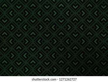 Dark Black vector template with sticks, squares. Shining colorful illustration with lines, rectangles. Smart design for your business advert.